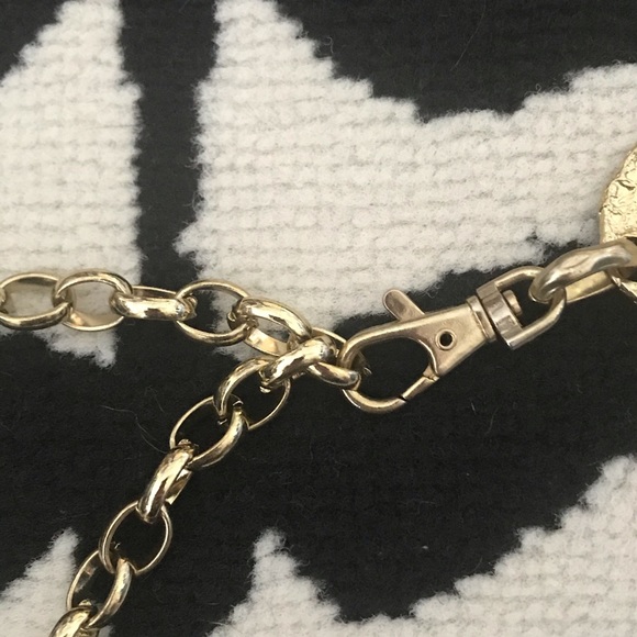 Gold Medallion Vintage Chain Waist Belt main image 4